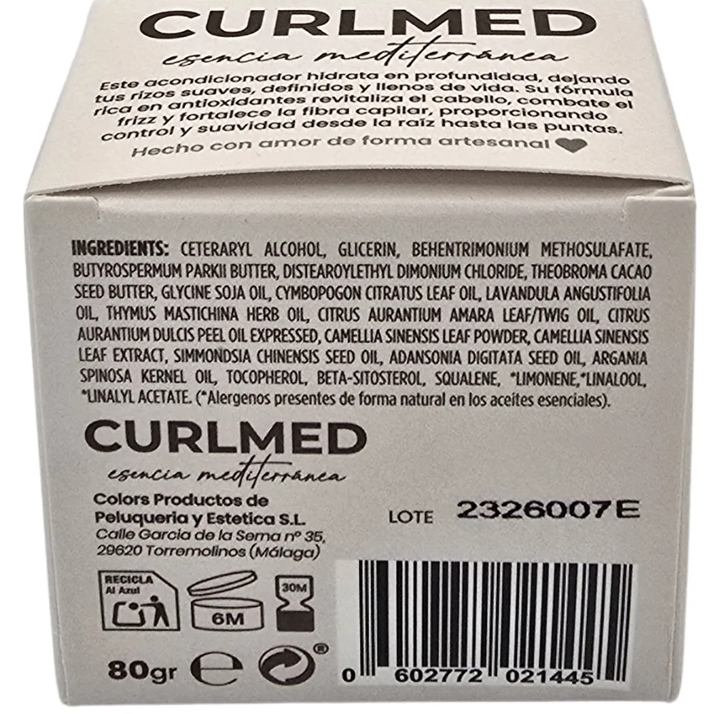 CurlMed Acondicionador Sólido Regenerador Puntas y Raíz Té Matcha 80g - 5